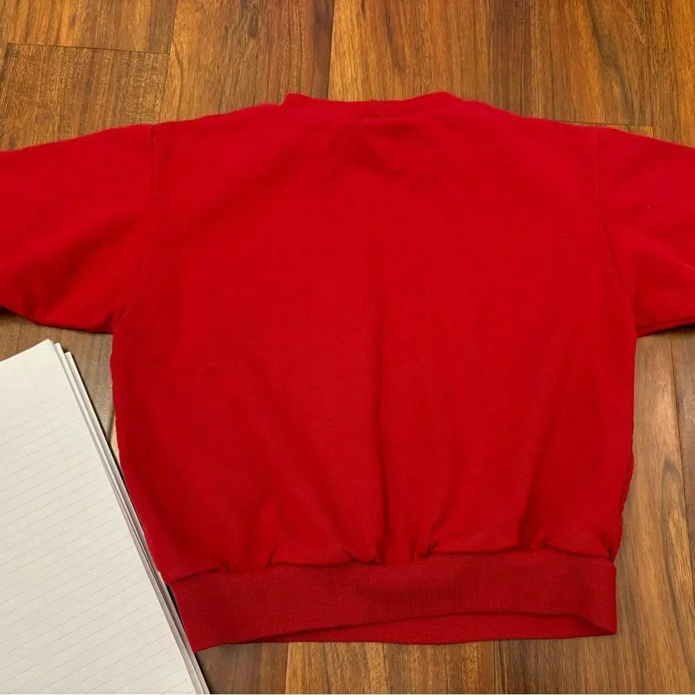 Osh Kosh B’Gosh Vintage Red Crewneck Sweatshirt
